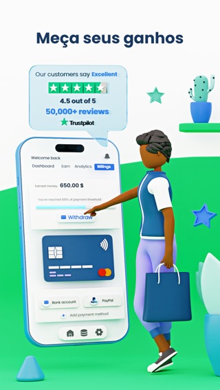 Paidwork: Ganhe dinheiro — captura